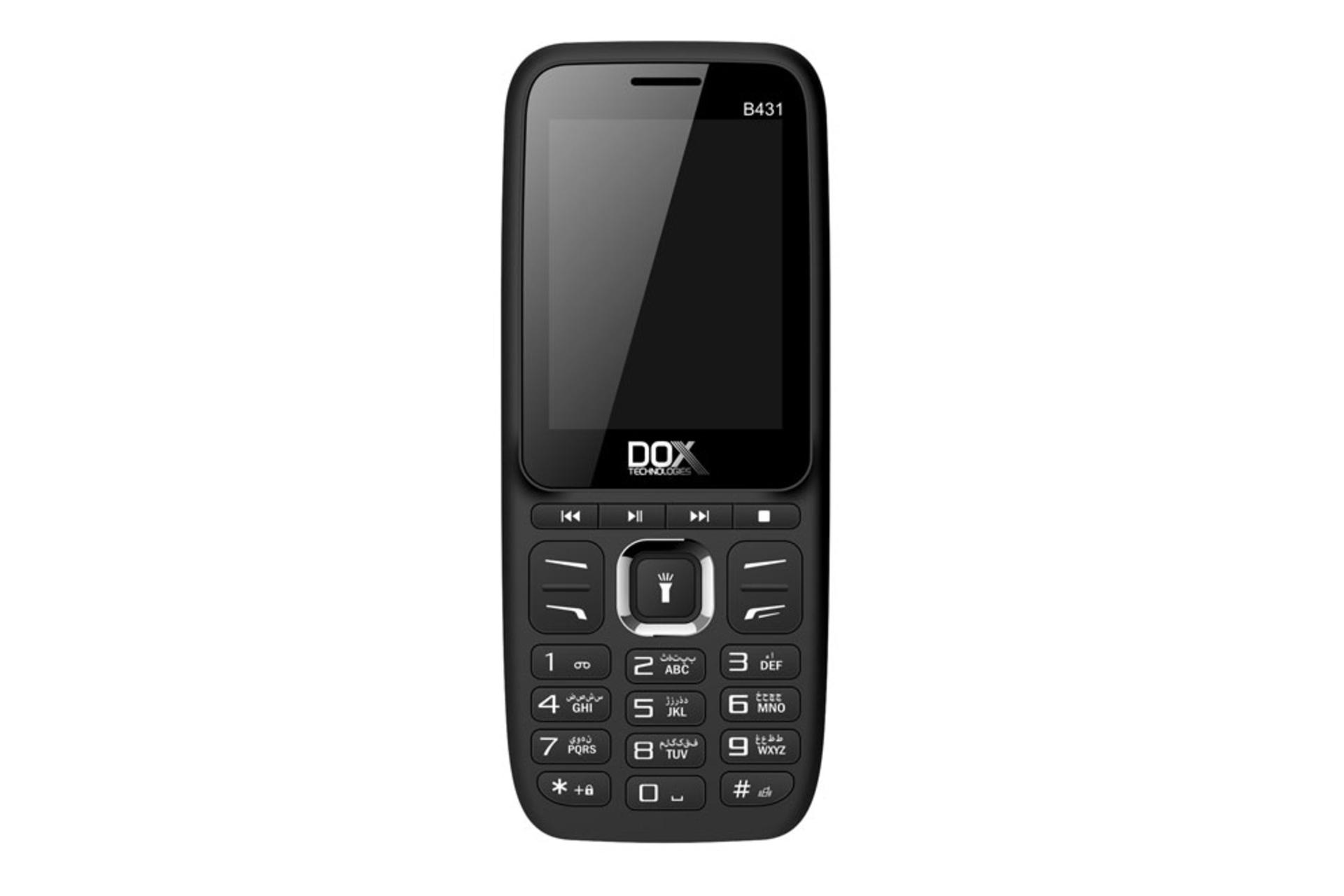 گوشی موبایل بی 431 داکس / Dox B431 مشکی