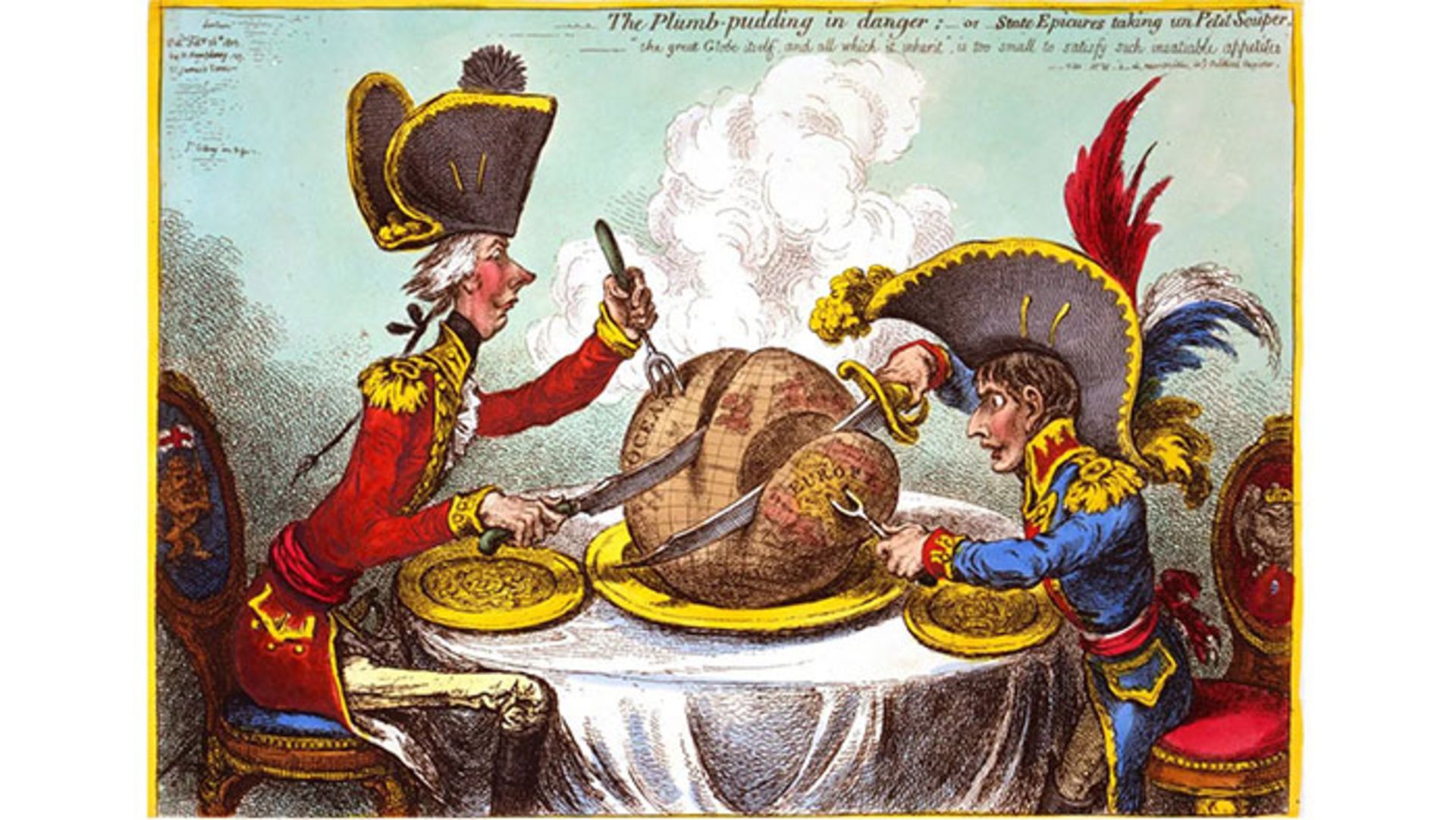 کارتون های قرن هجدهم