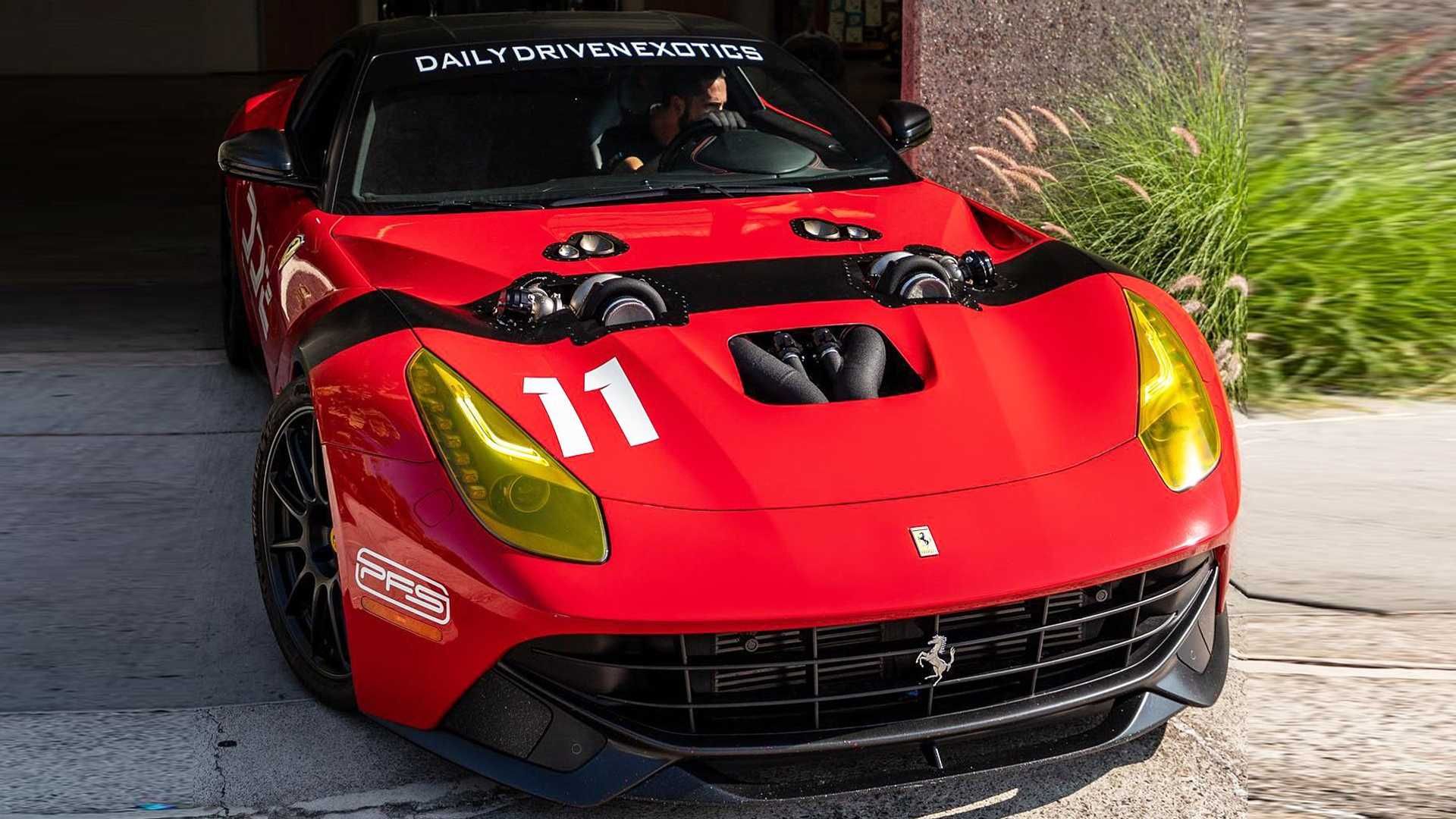 Tuned 1500 HP Ferrari F12