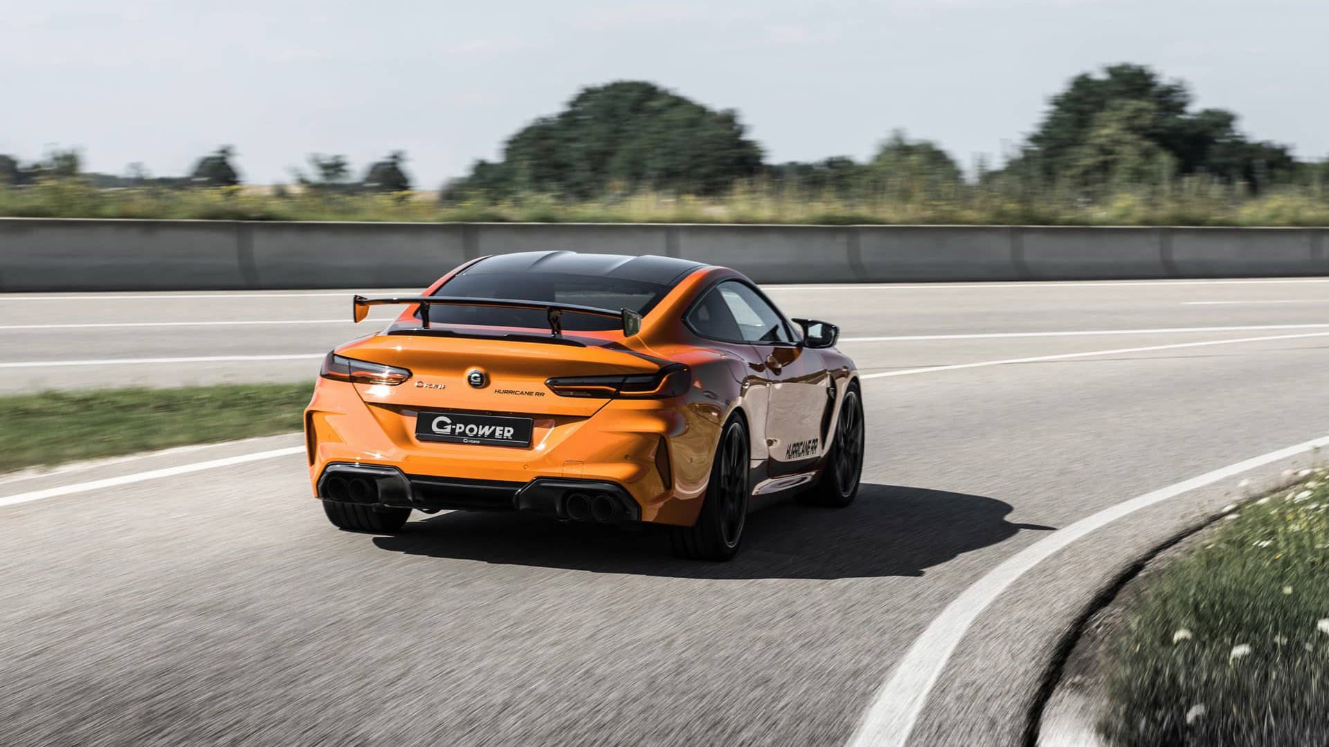 نمای عقب بی ام و ام 8 اف 92 تیونینگ جی پاور / G-Power BMW M8