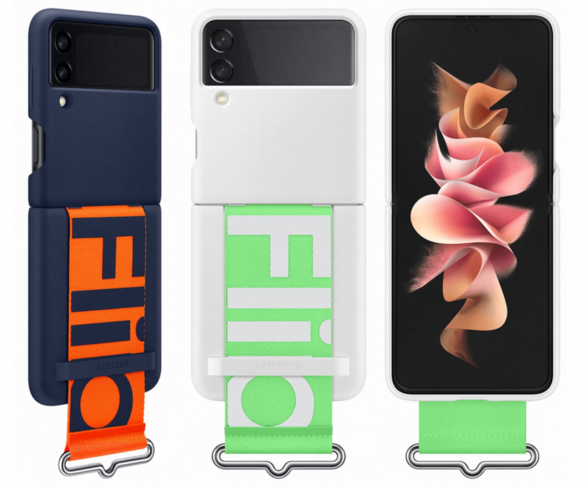 قاب galaxy z flip 3 با بند