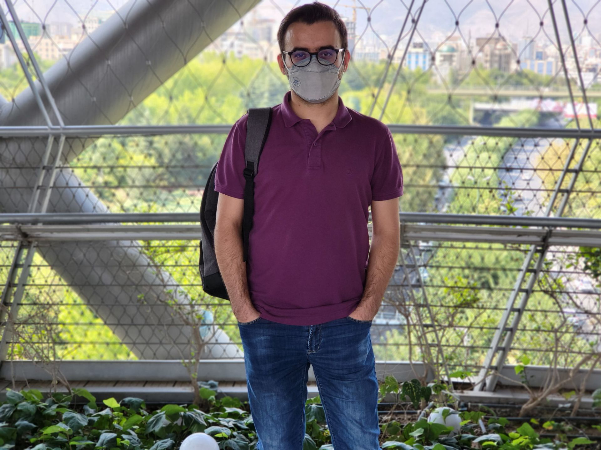 عکس پرتره با دوربین تله فوتو گلکسی زد فولد ۳