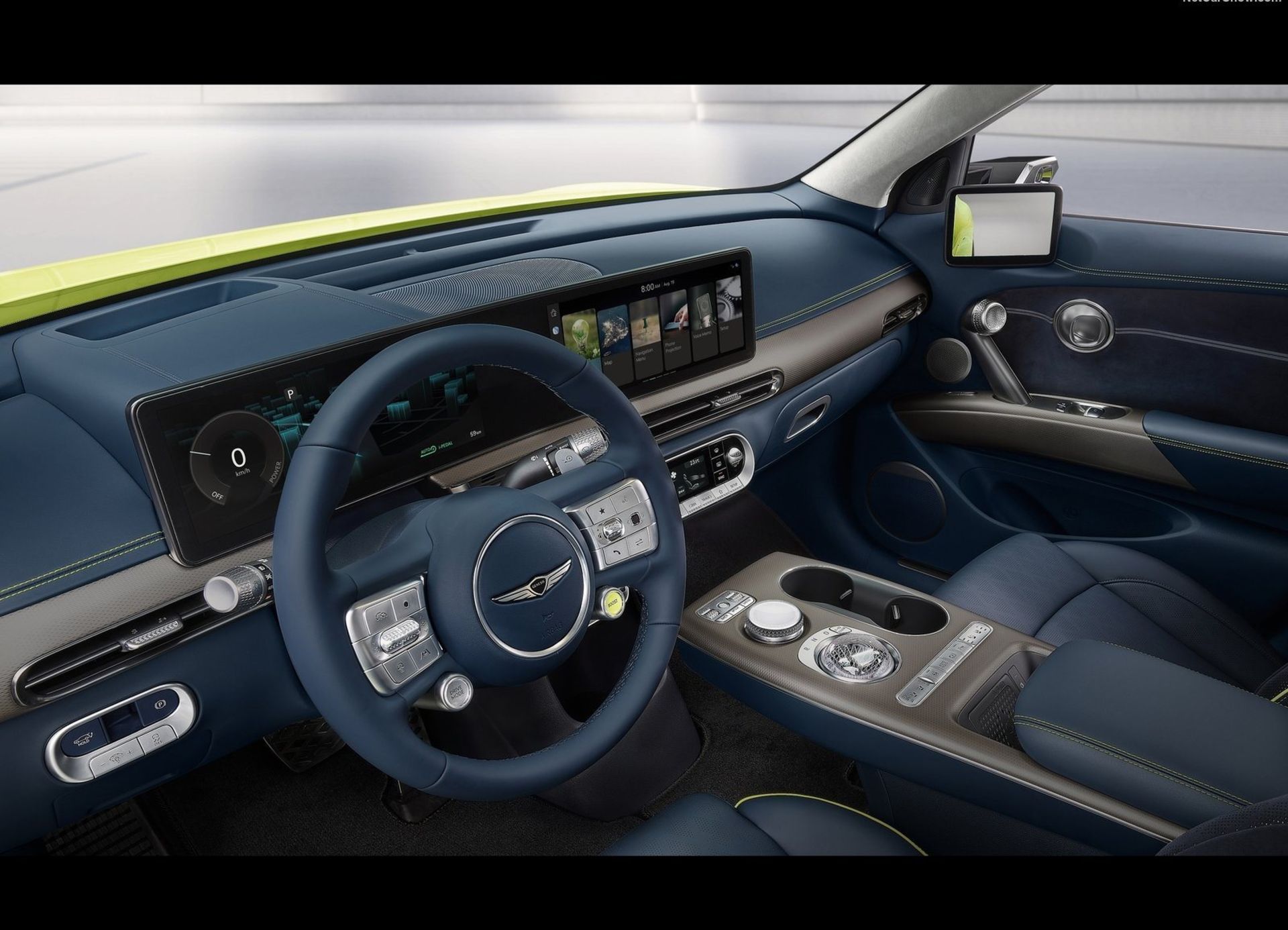 Genesis GV60 نمای داشبورد جنسیس جی‌وی60