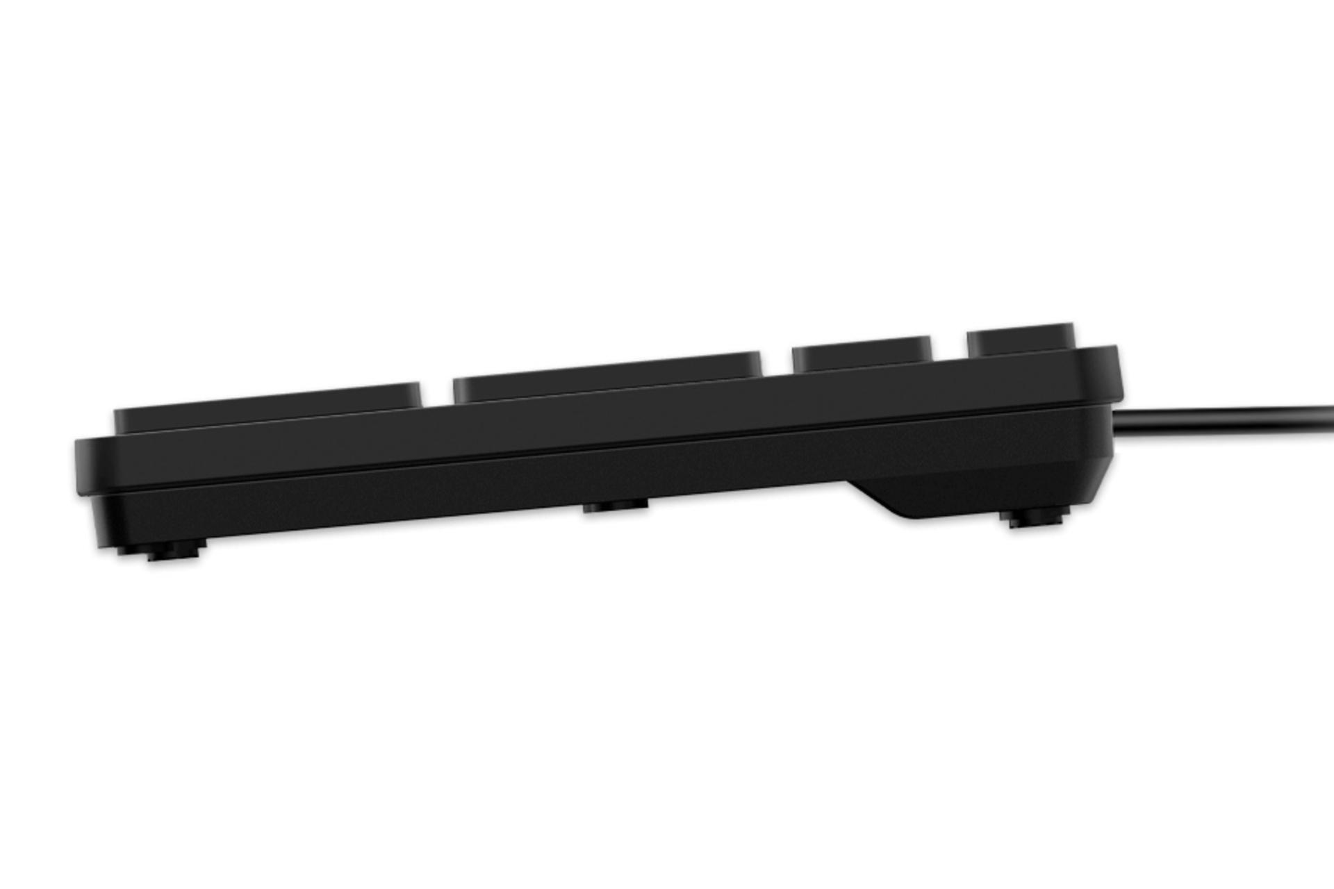 نمای جانبی کیبورد جنیوس Genius SlimStar 126 مشکی