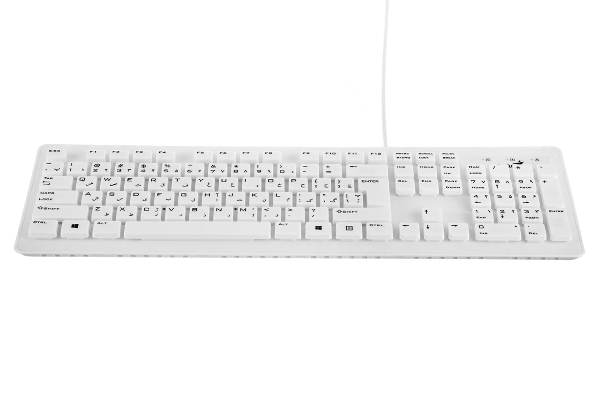 کیبورد جنیوس Genius SlimStar 130 سفید