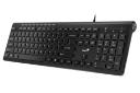 نمای راست کیبورد جنیوس Genius SlimStar 230 مشکی