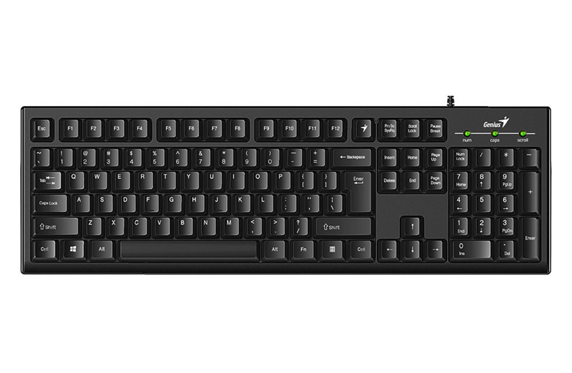 نمای روبرو کیبورد جنیوس Smart KB-100