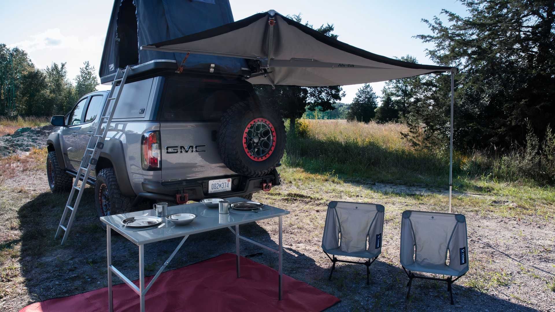 سایبان پیکاپ مفهومی و آفرود جی ام سی کنیون / GMC Canyon AT4 OVRLANDX