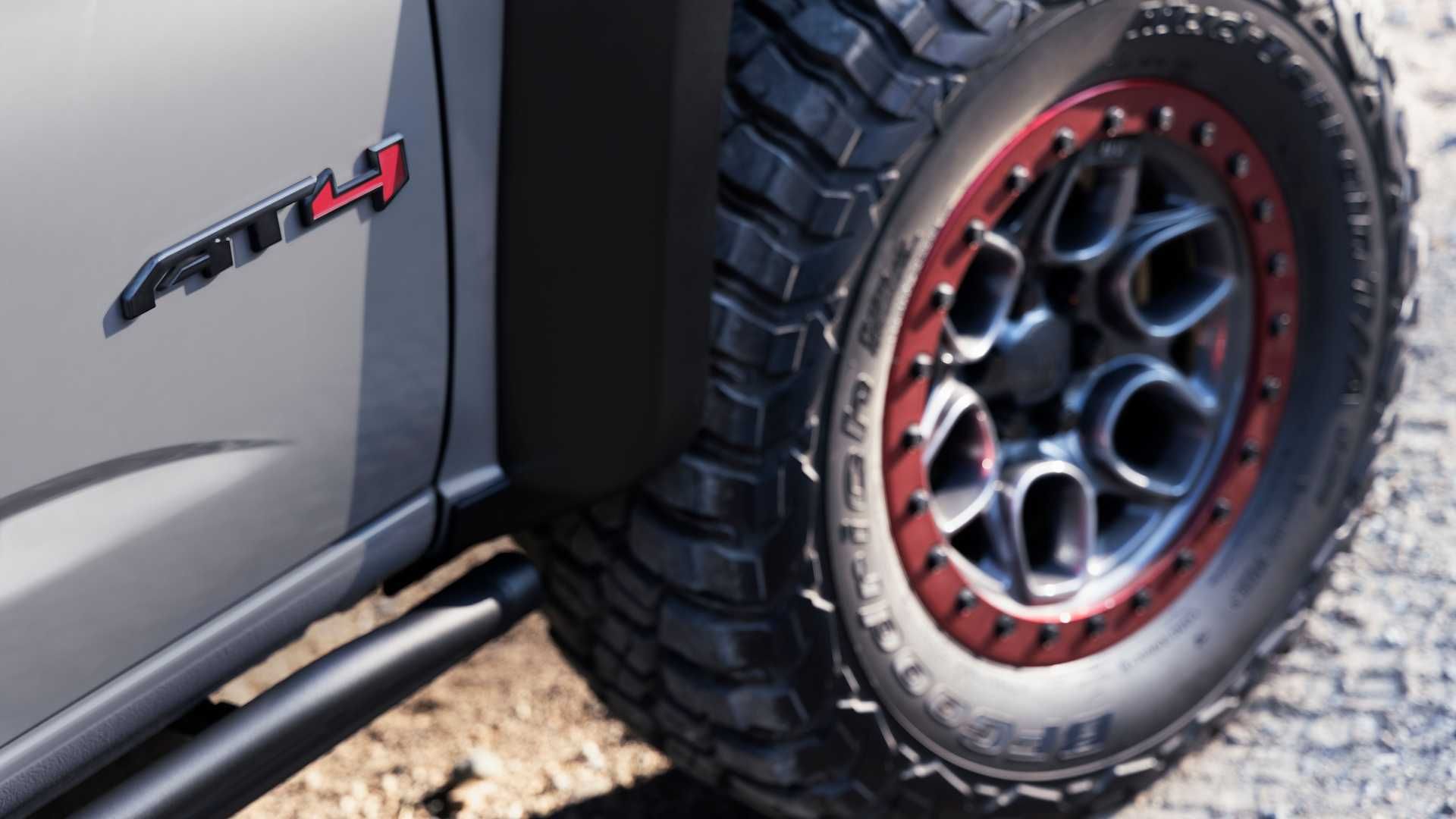 چرخ پیکاپ مفهومی و آفرود جی ام سی کنیون / GMC Canyon AT4 OVRLANDX