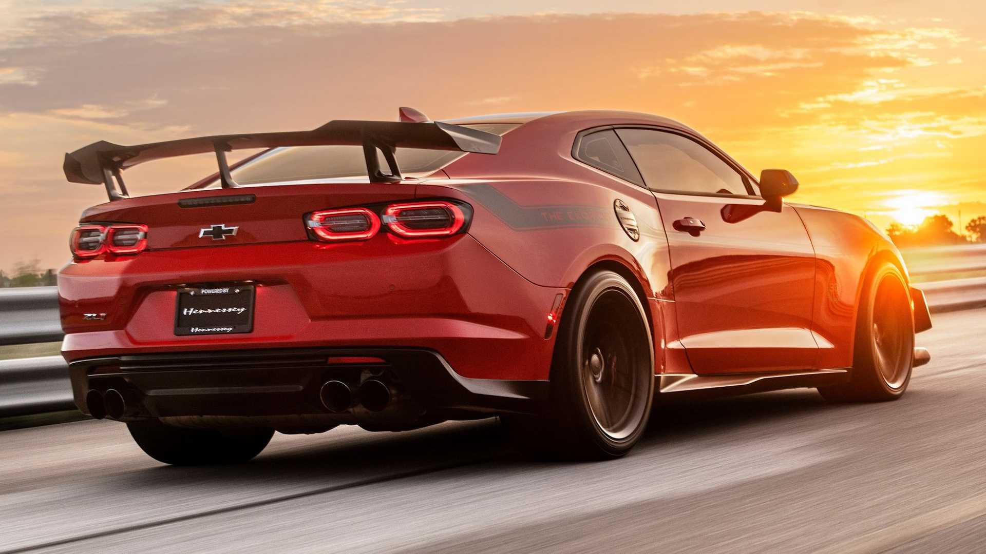 چراغ عقب شورولت کامارو ZL1 هنسی اگزرسیست / Hennessey Exorcist Chevrolet Camaro ZL1 قرمز رنگ