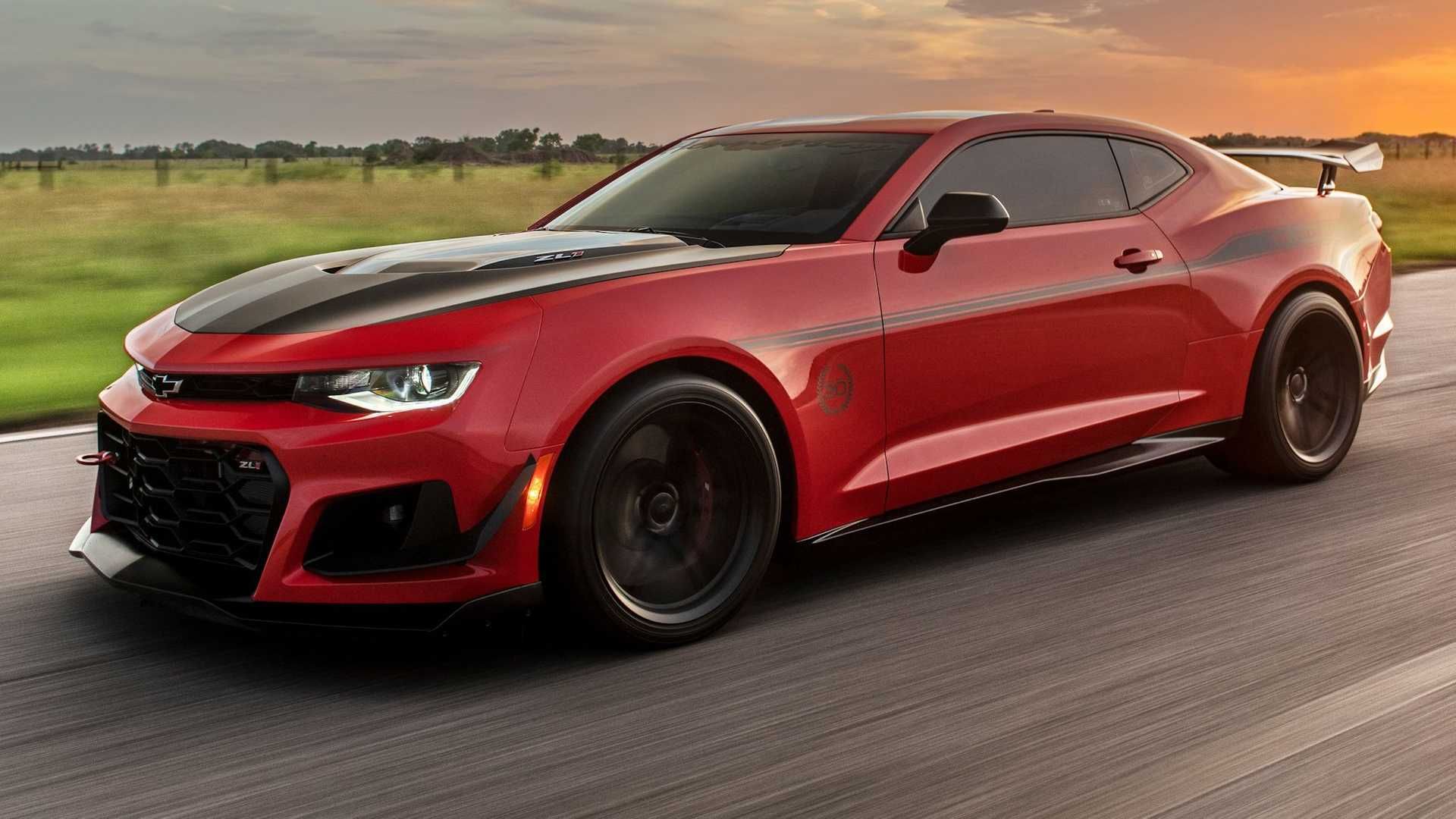 شورولت کامارو ZL1 هنسی اگزرسیست / Hennessey Exorcist Chevrolet Camaro ZL1 قرمز رنگ