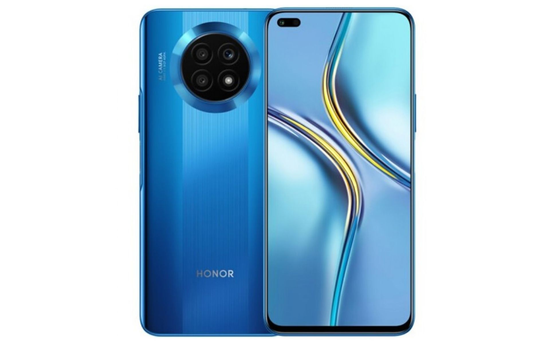 آنر X20 5G در رنگ آبی
