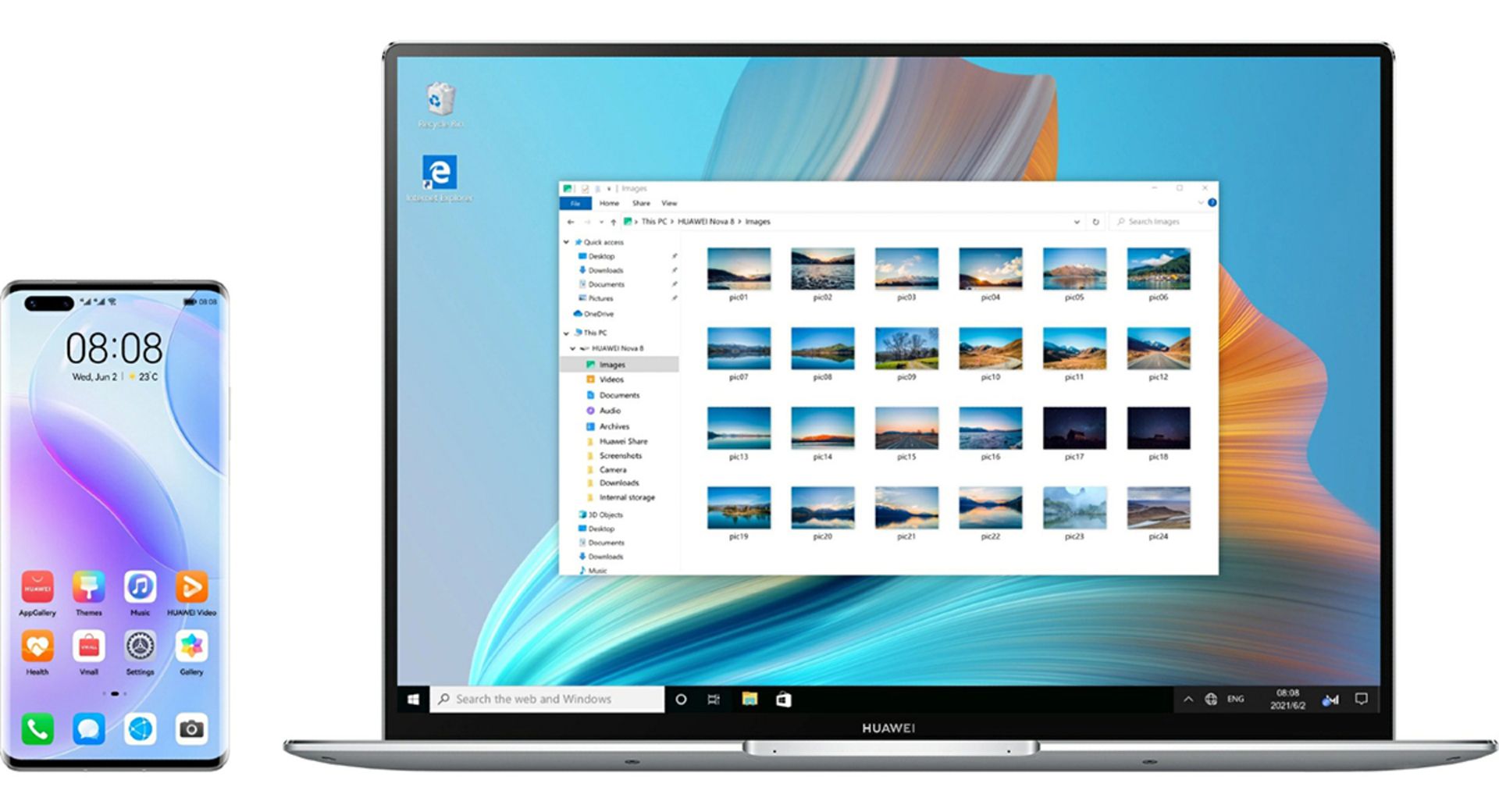 رابط کاربری EMUI 12