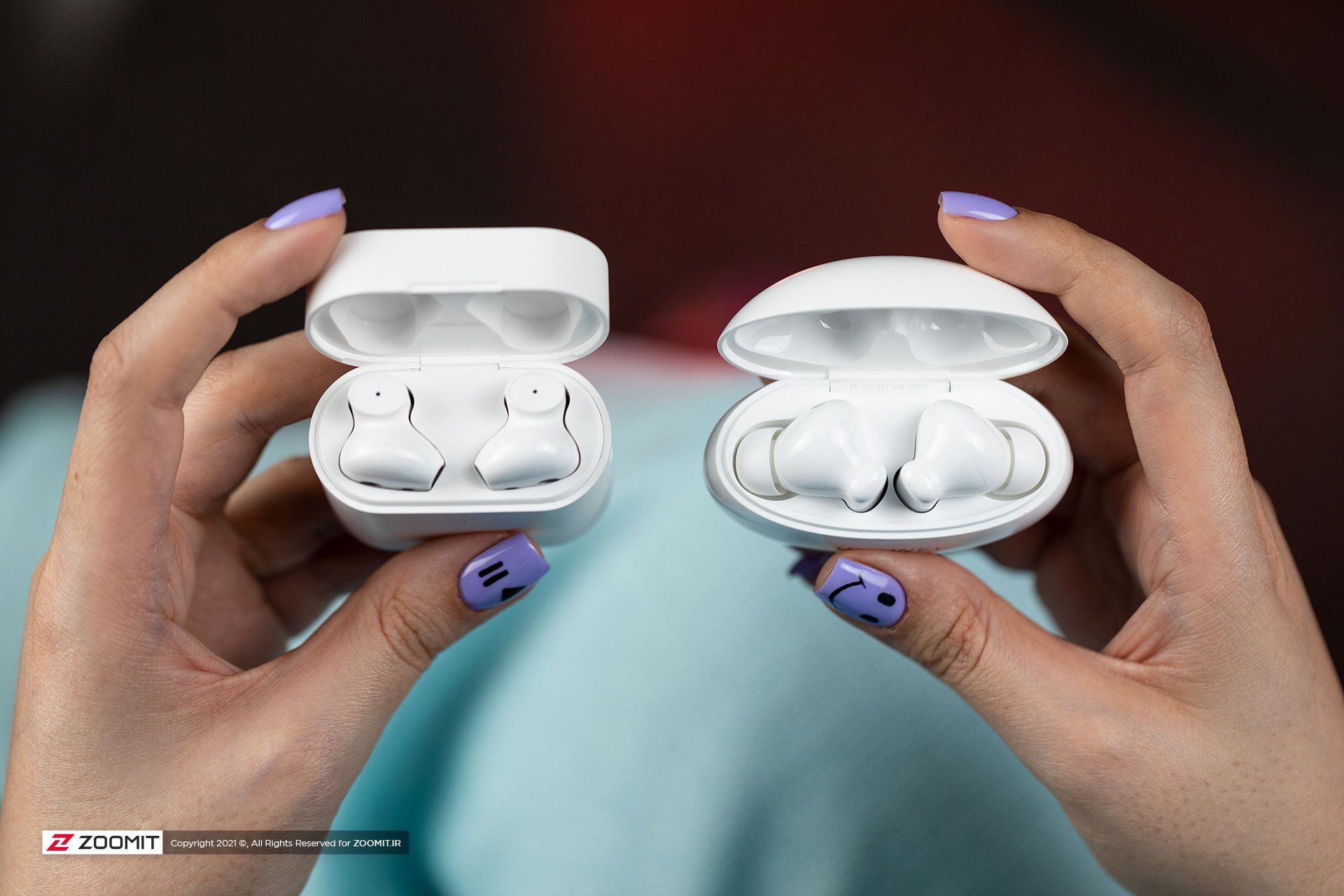 هدفون بی سیم FreeBuds 4i و Air 2s درون کیس