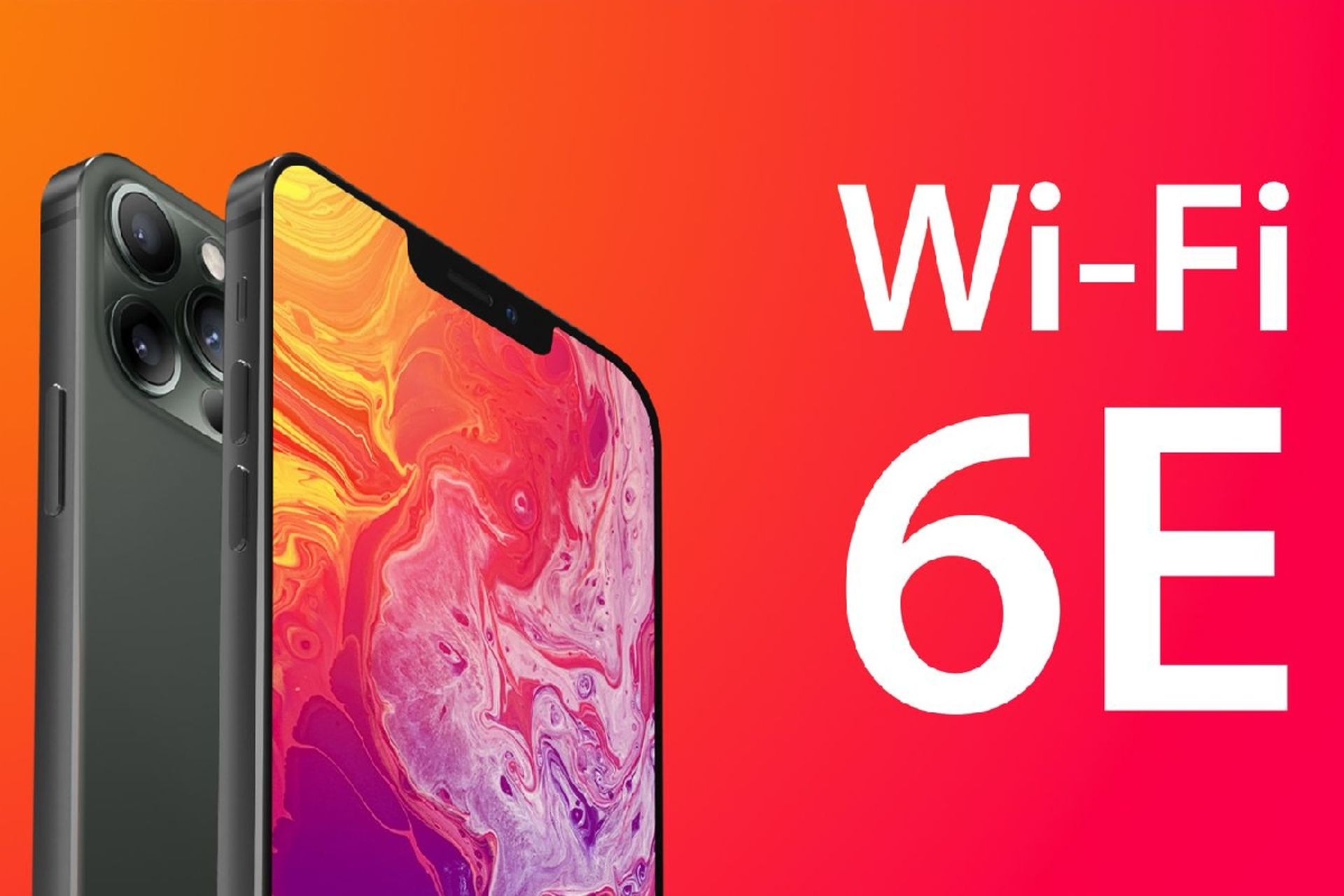 پوستر آیفون ۱۳ با پشتیبانی از پروتکل WiFi 6E
