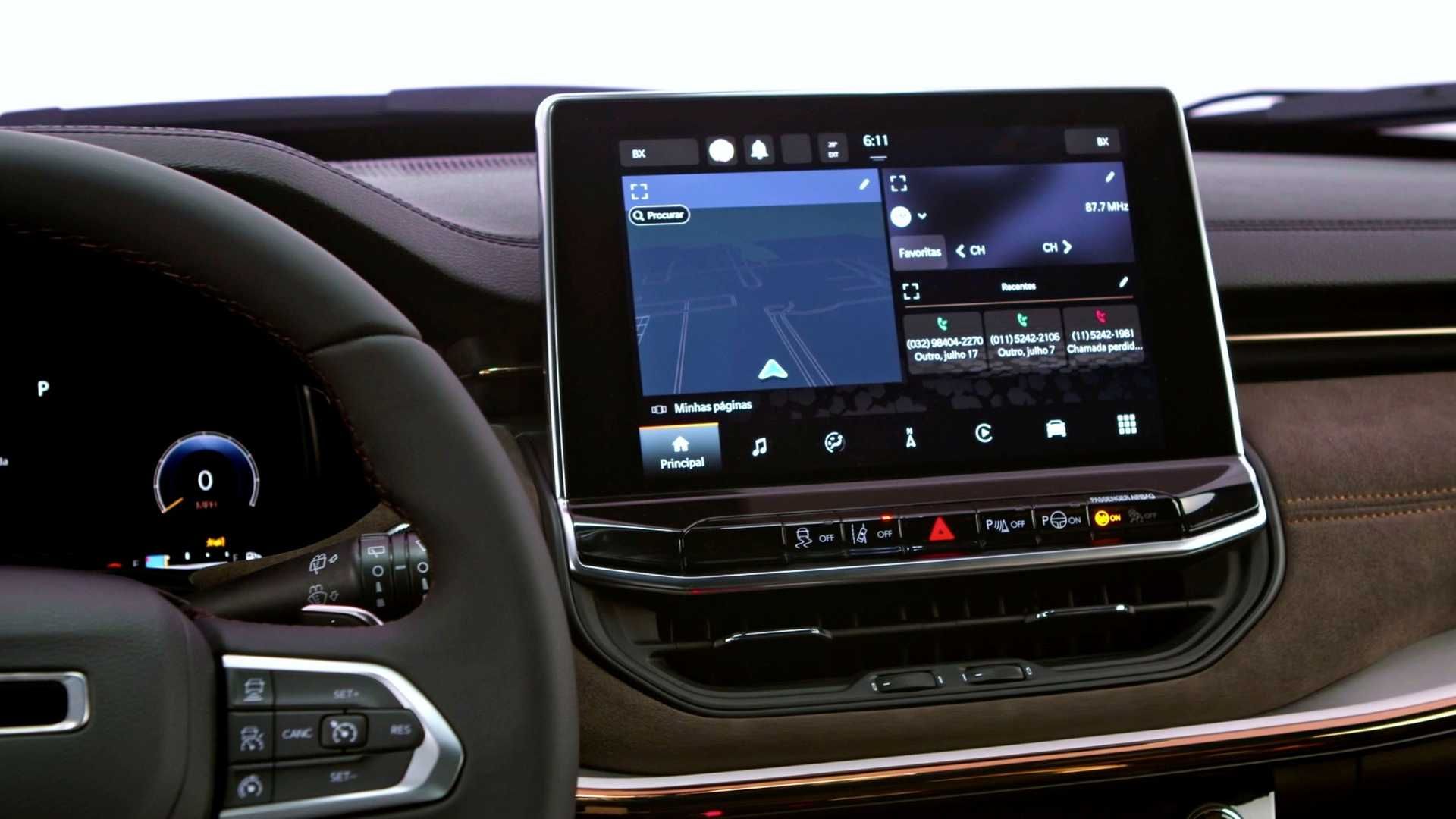 نمایشگر - جیپ کامندر ۲۰۲۲