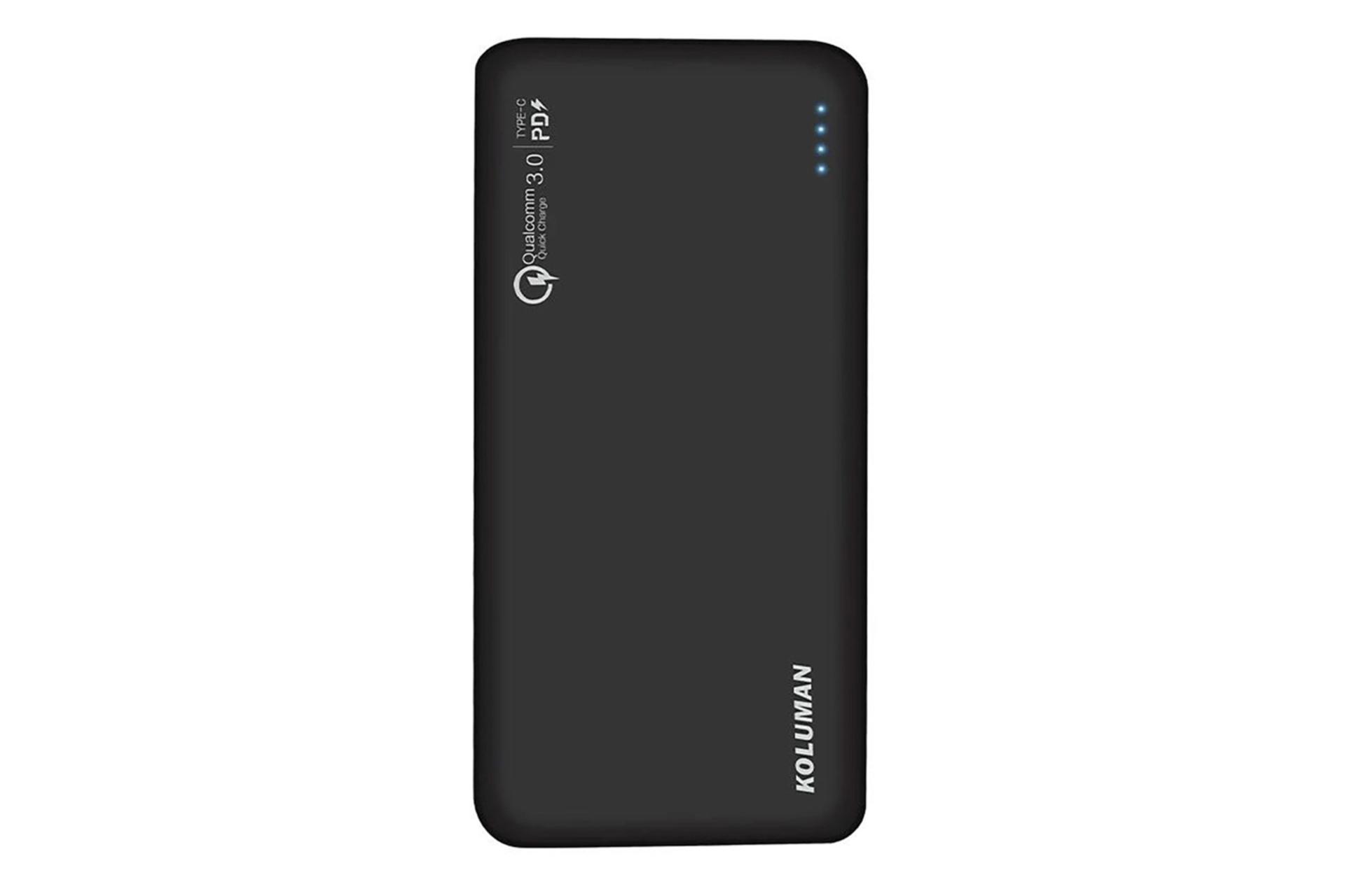 پاور بانک کلومن Koluman KP-315 10000mAh با ظرفیت 10000 میلی‌آمپر ساعت
