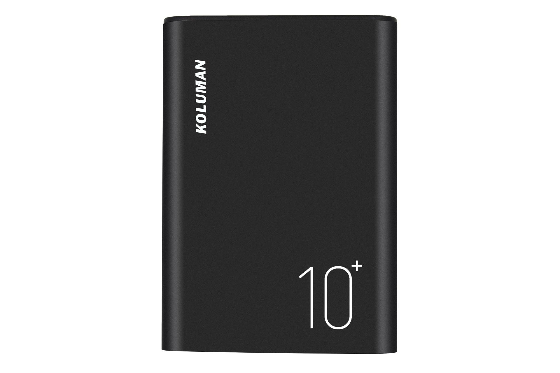 پاور بانک کلومن Koluman KP-320 10000mAh با ظرفیت 10000 میلی‌آمپر ساعت مشکی
