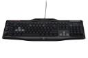 نمای پایین کیبورد لاجیتک Logitech G105
