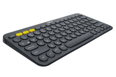 نمای چپ کیبورد لاجیتک Logitech K380 مشکی