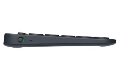 نمای جانبی کیبورد لاجیتک Logitech K380 مشکی
