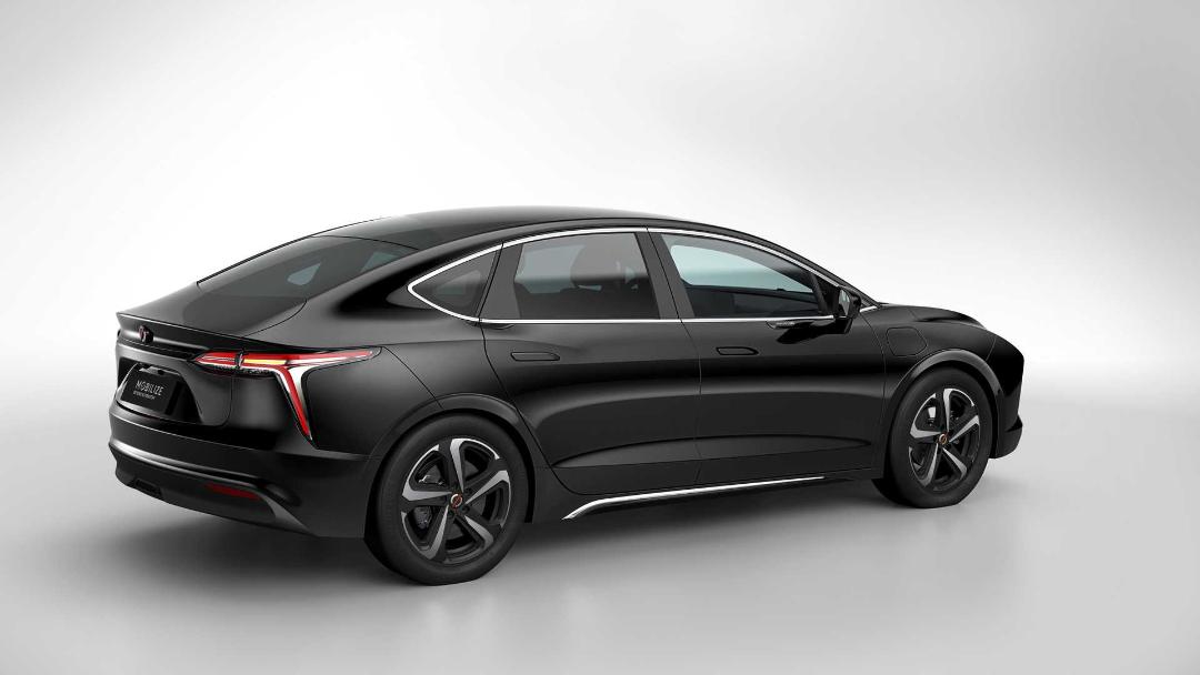 نمای پشت Renault Mobilize Limo EV Sedan رنو موبالایز لیمو