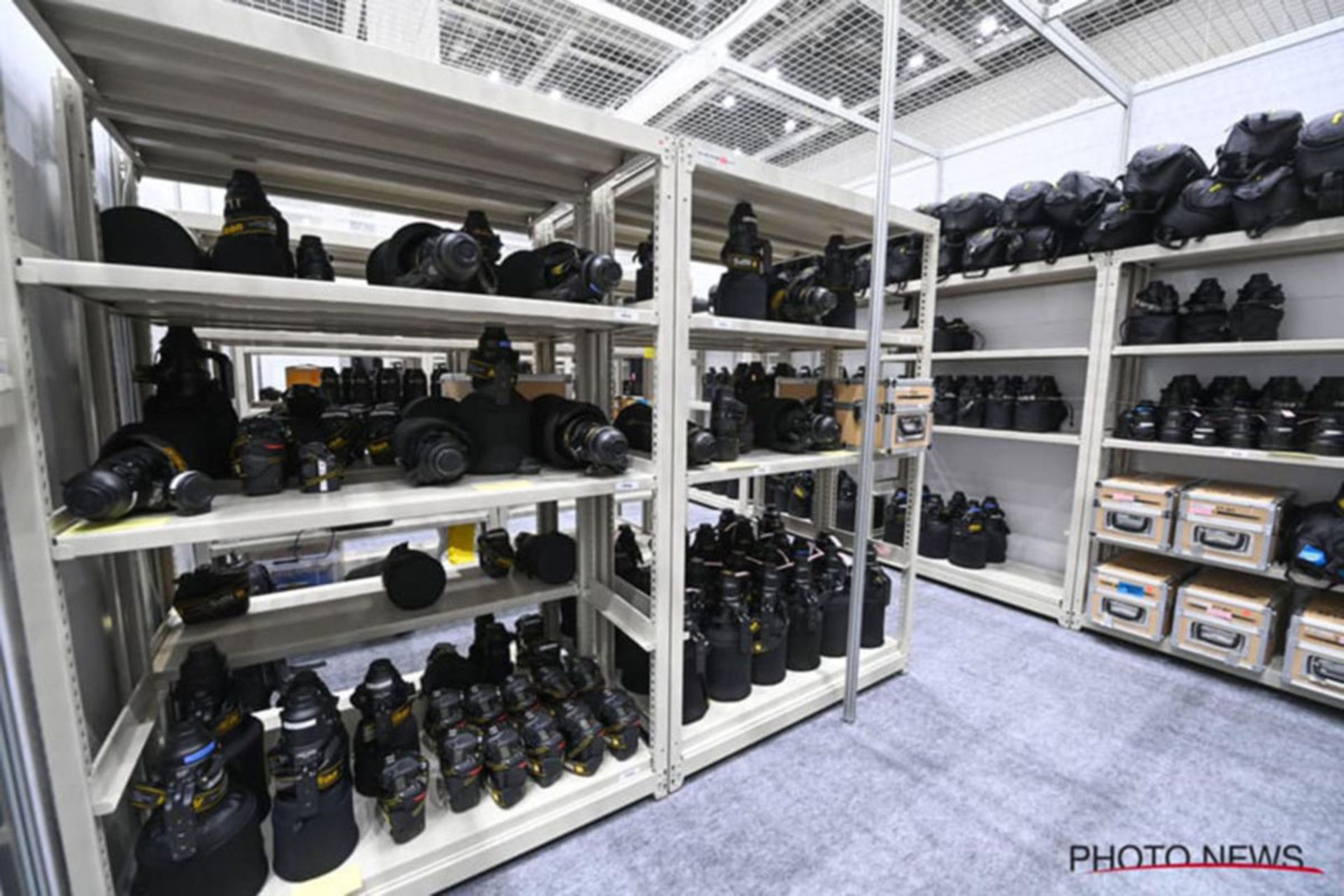 اتاق تجهیزات نیکون برای المپیک ۲۰۲۰