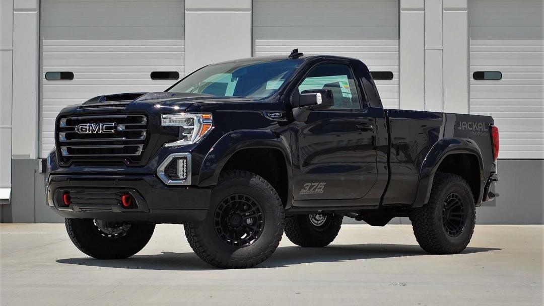 وانت پیکاپ جی ام سی سیرا جکال / GMC Sierra Jackal سیاه رنگ