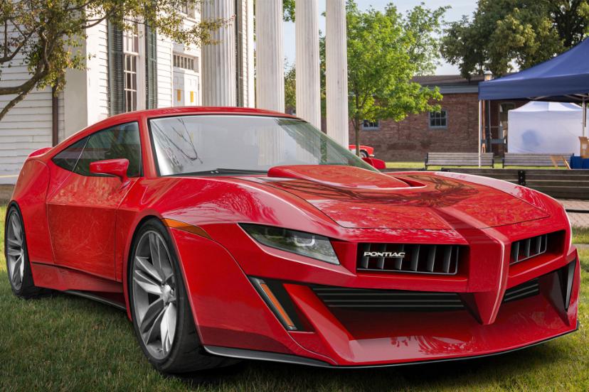 Pontiac Firebird 2021 render / رندر پونتیاک فایربرد جدید