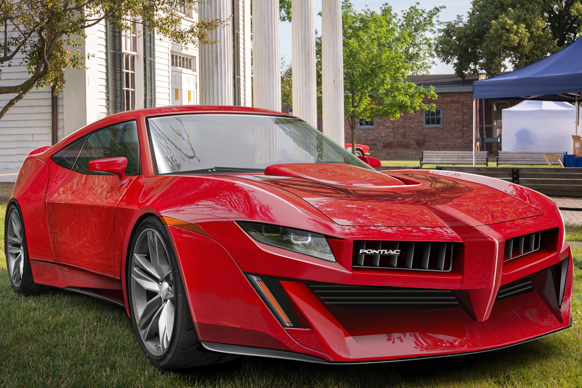 Pontiac Firebird 2021 render / رندر پونتیاک فایربرد جدید