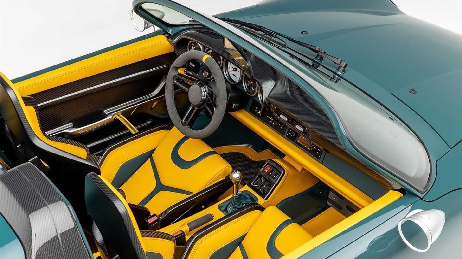 Porsche Gunther Werks  993 Speedster پورشه گانتر ورکز نمای داخلی