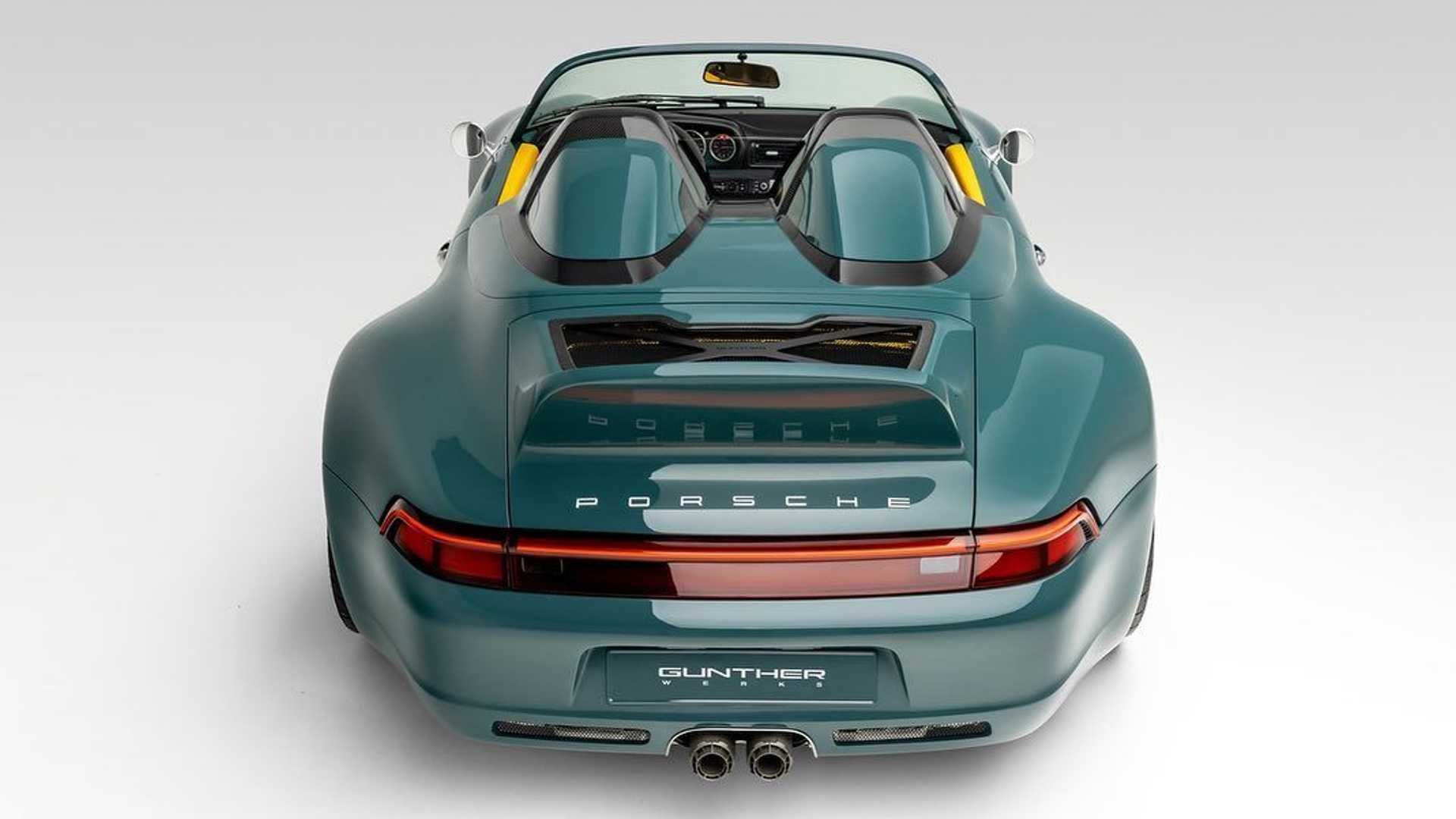 Porsche Gunther Werks  993 Speedster پورشه گانتر ورکز نمای پشت 
