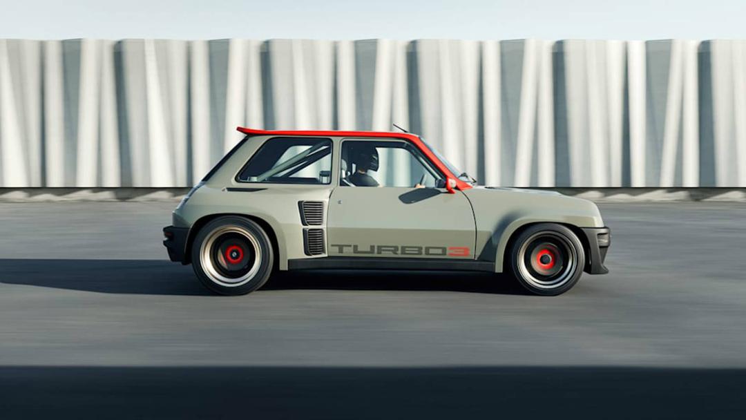 نمای جانبی رنو 5 توربو 3 / Renault 5 Turbo 3