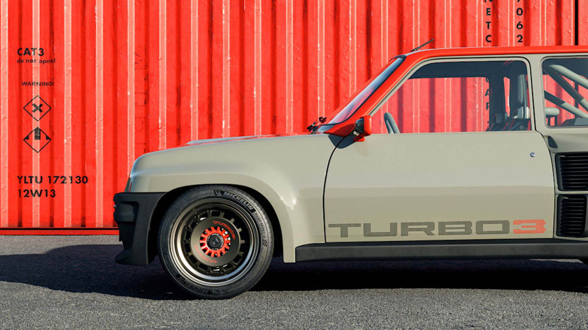 چرخ جلو رنو 5 توربو 3 / Renault 5 Turbo 3