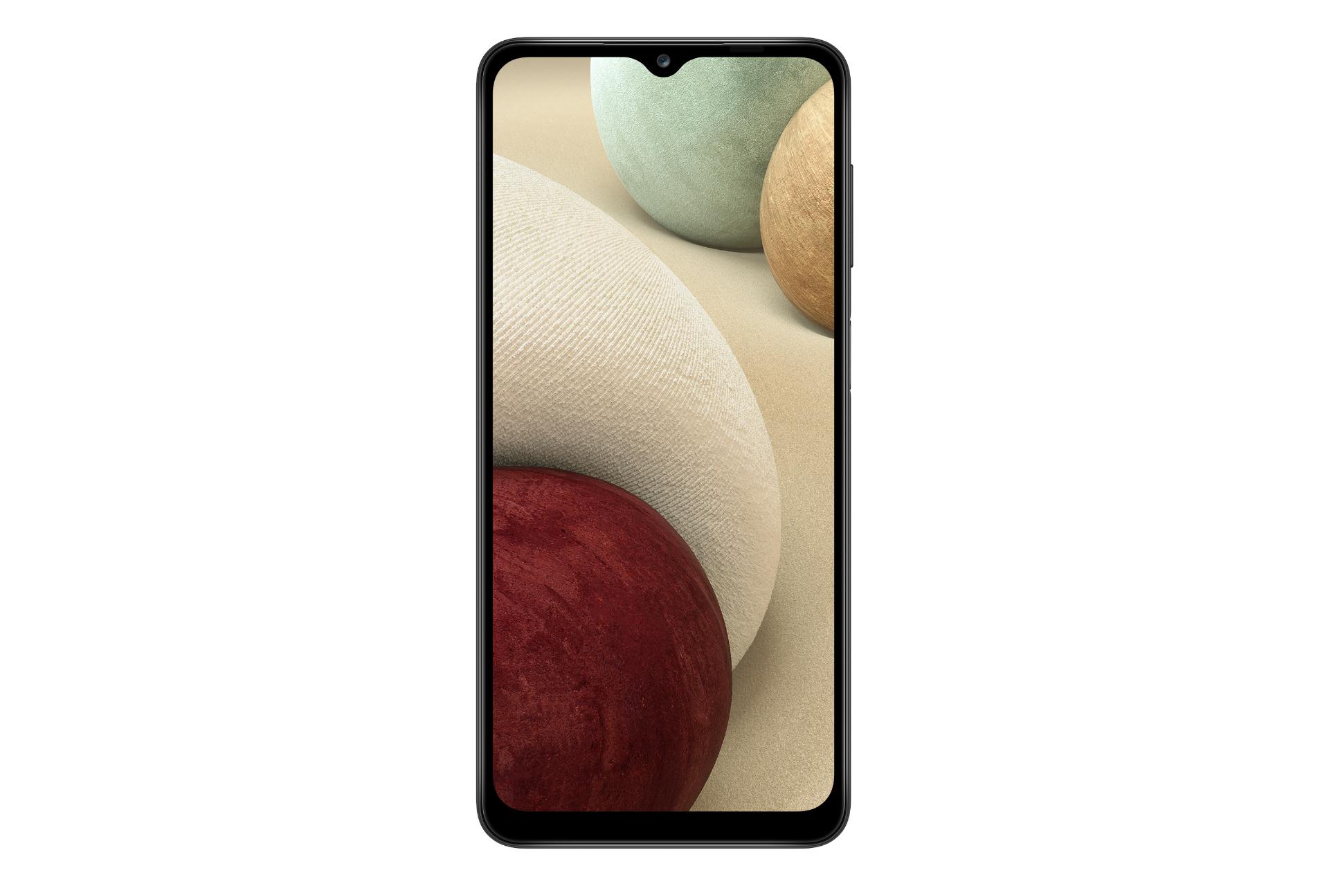 پنل جلو گوشی موبایل گلکسی A12 ناچو سامسونگ / Samsung Galaxy A12 Nacho مشکی