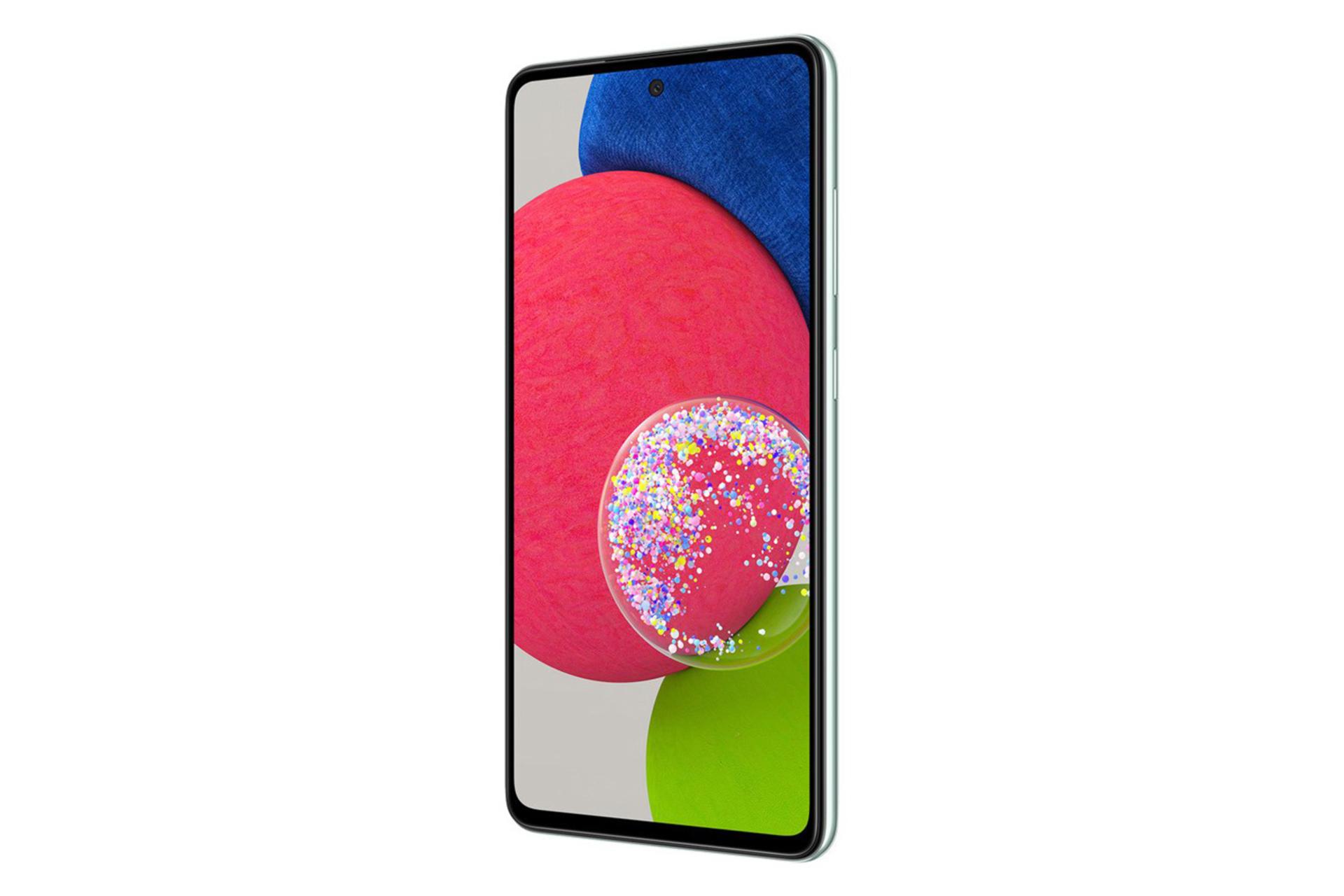 نمای نیمرخ راست گوشی سامسونگ گلکسی ای 52 اس 5G