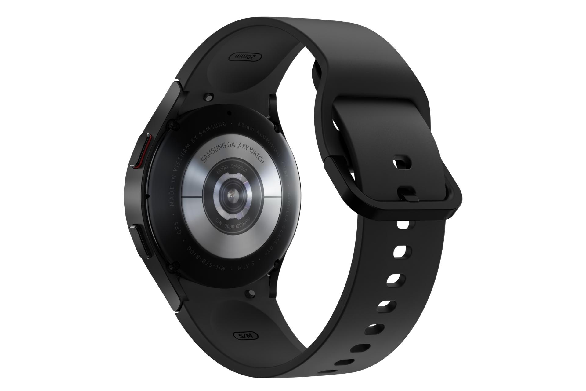 پشت گلکسی واچ 4 سامسونگ مدل 40 میلی‌متری / Samsung Galaxy Watch 4 40mm مشکی