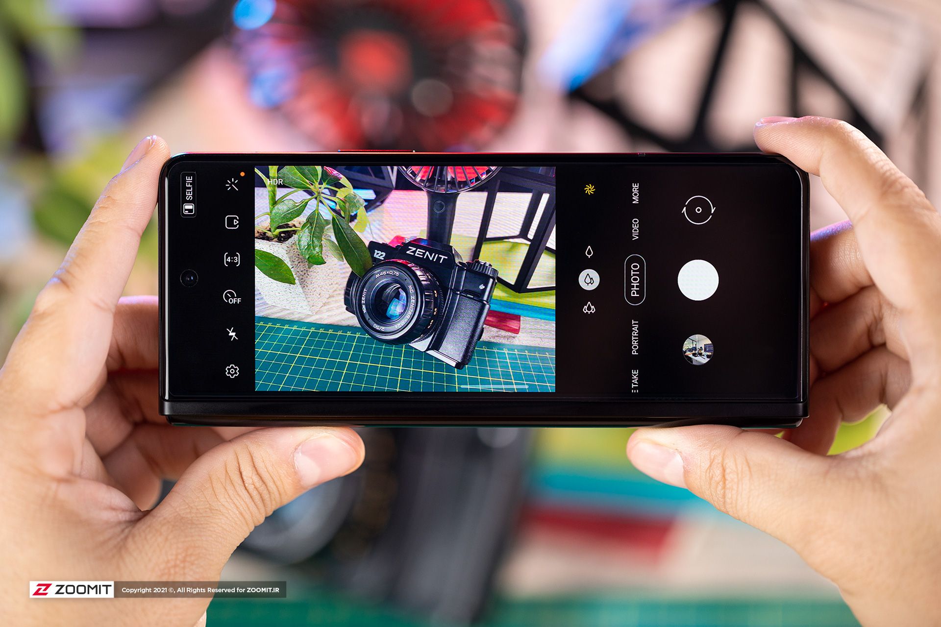 نرم افزار دوربین گلکسی زد فولد ۳