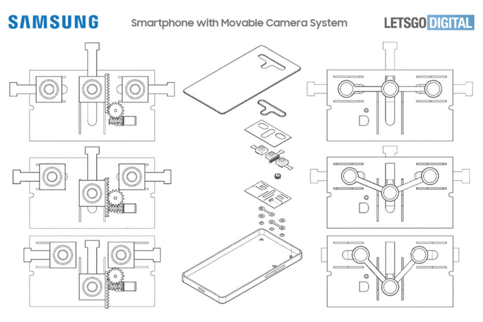 پتنت جدید دوربین متحرک سامسونگ