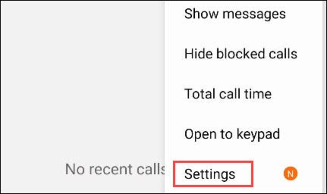 تنظیمات Settings در اپ سامسونگ