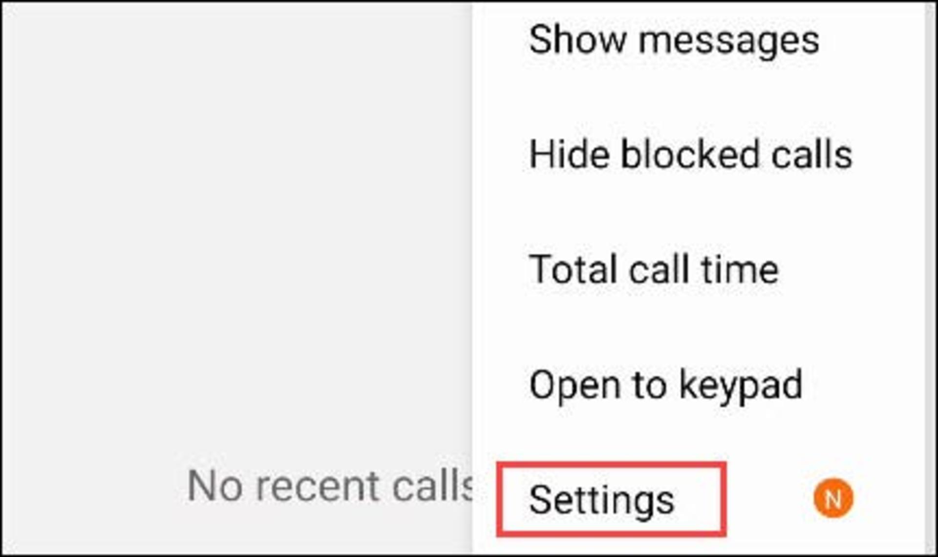 تنظیمات Settings در اپ سامسونگ