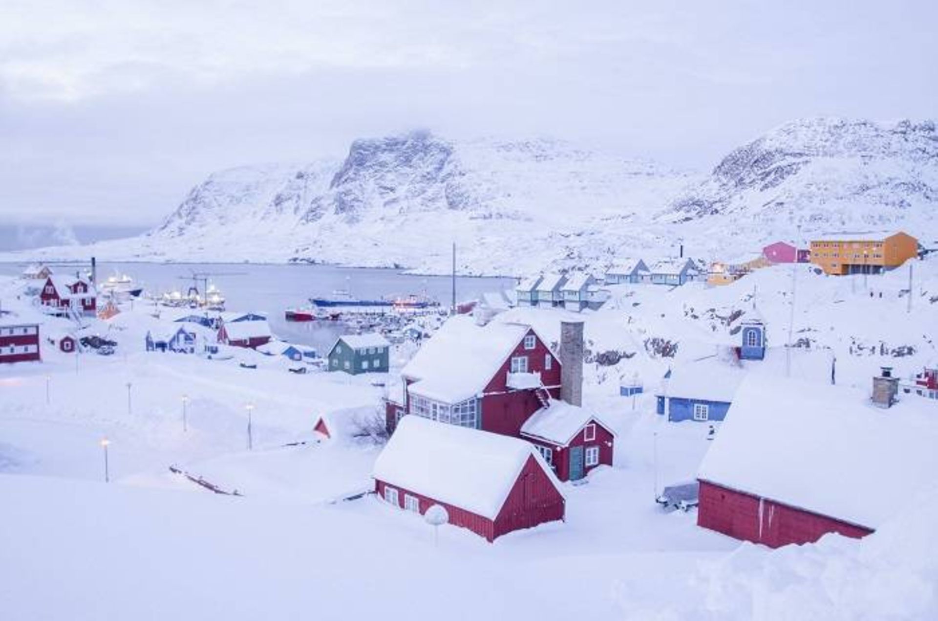 افزایش دما در گرینلند