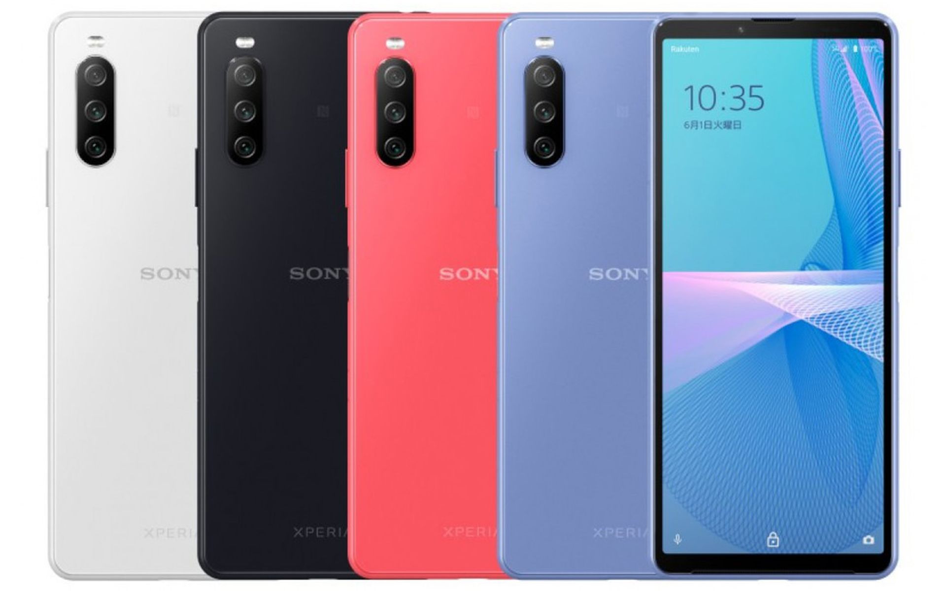 رنگ‌های اکسپریا ۱۰ مارک ۳ لایت سونی