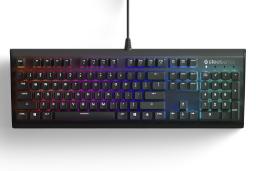 نمای روبرو کیبورد استیل سریز SteelSeries Apex M750