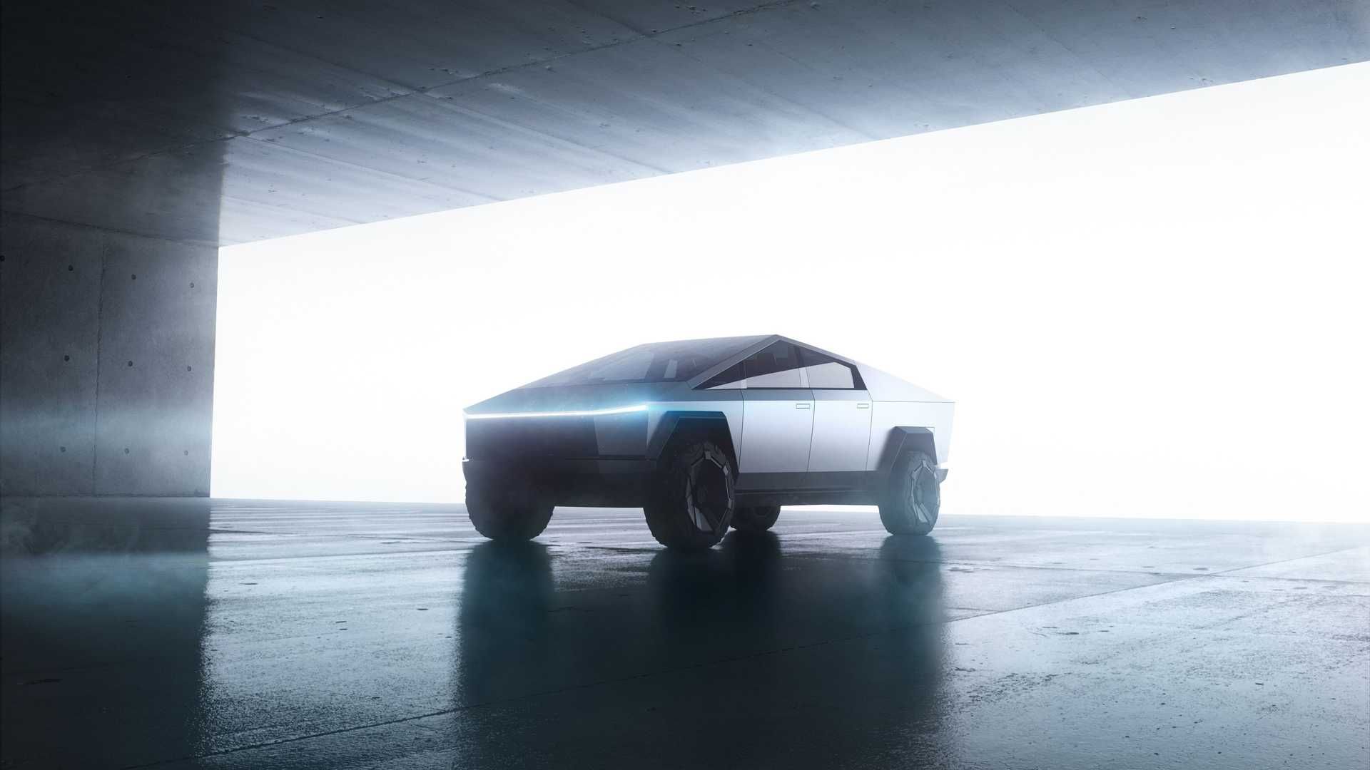چراغ جلو تسلا سایبرتراک / Tesla Cybertruck 