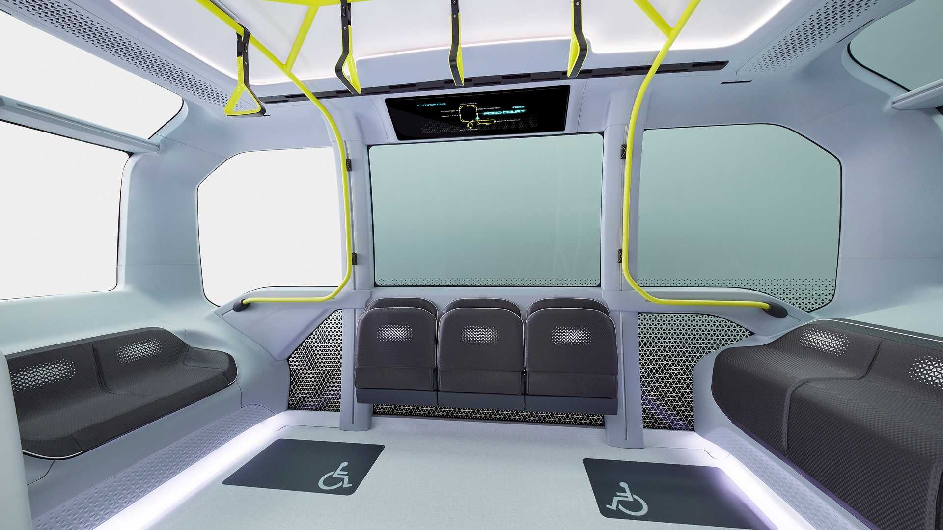 تویوتا e-Palette / فضای کابین