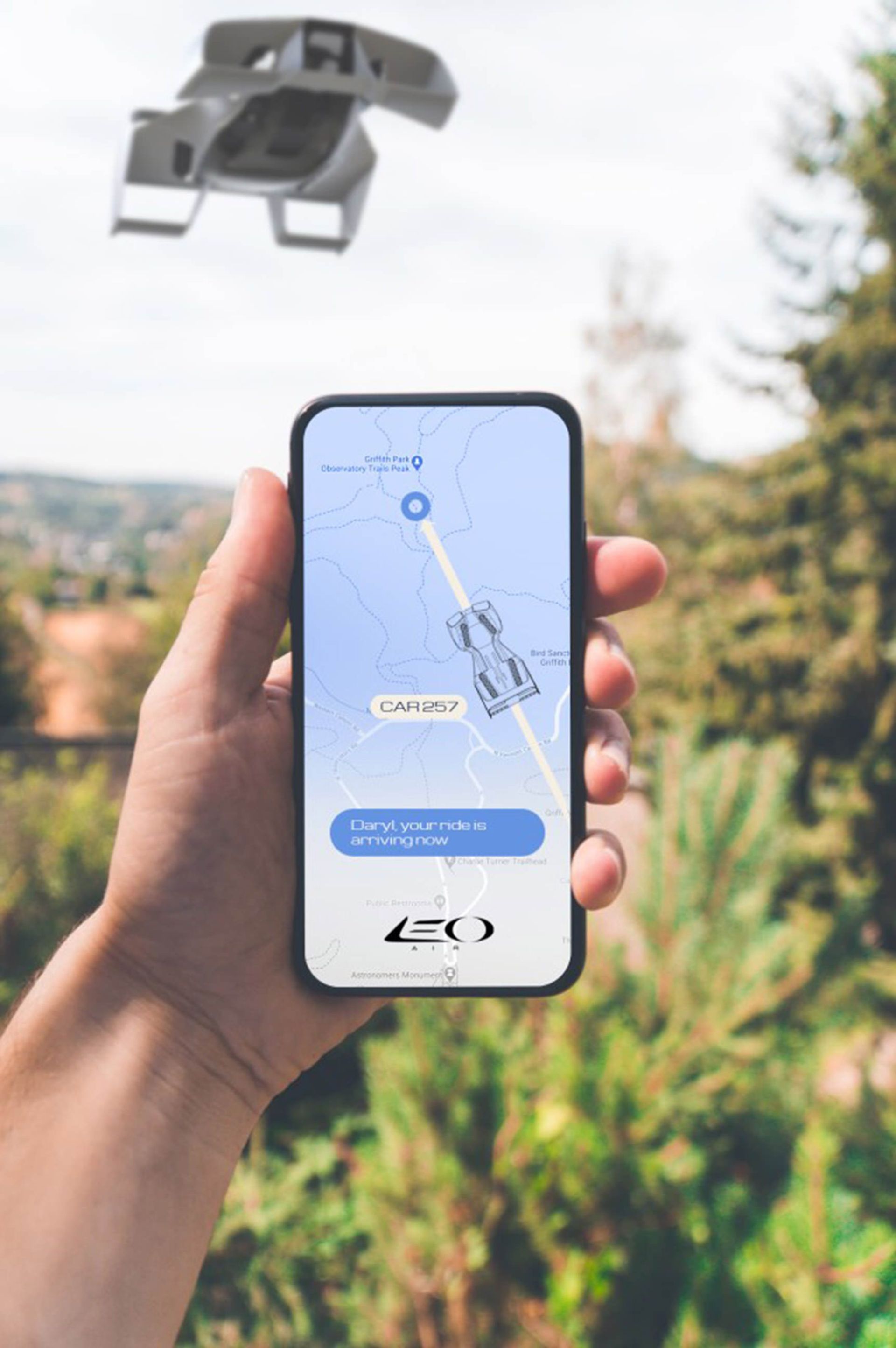 نرم افزار کنترل ابرخودرو پرنده عمودپرواز لئو / Urban eVTOL Leo