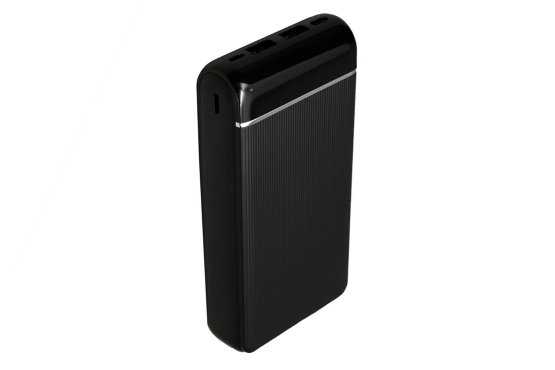 نمای جانبی پاور بانک دبلیو یو دبلیو WUW Y79 20000mAh با ظرفیت 20000 میلی‌آمپر ساعت