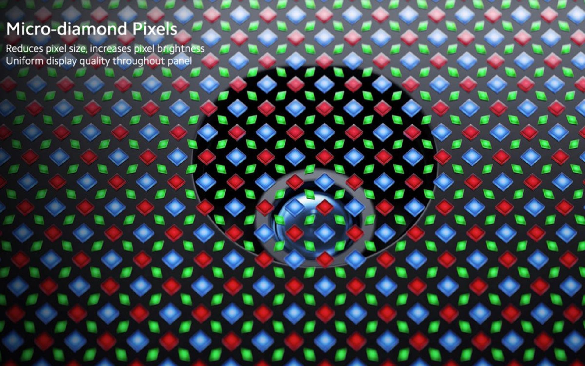 الگوی پیکسلی جدید micro-diamond در دوربین سلفی میکس ۴