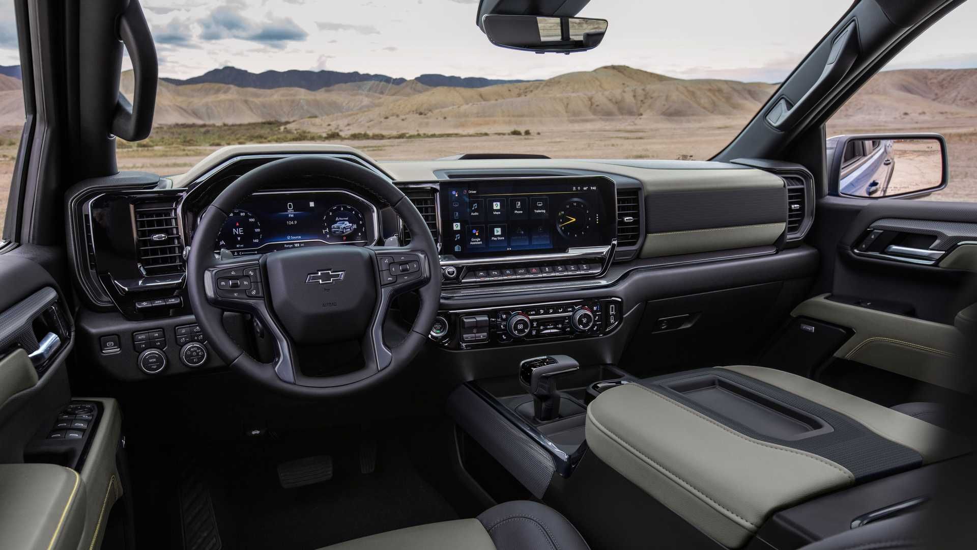 کابین وانت پیکاپ شورولت سیلورادو 2022 / 2022 Chevrolet Silverado تیپ آفرود